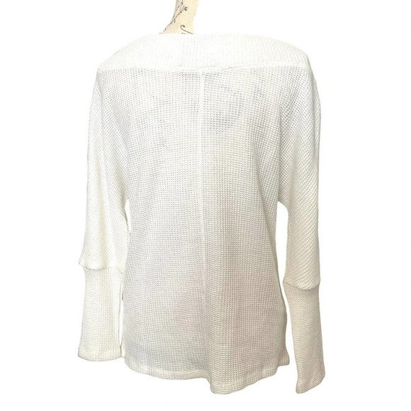 Gibson Look Dolman Sleeve Off Shoulder Sweater Size Medium - Picture 2 of 9